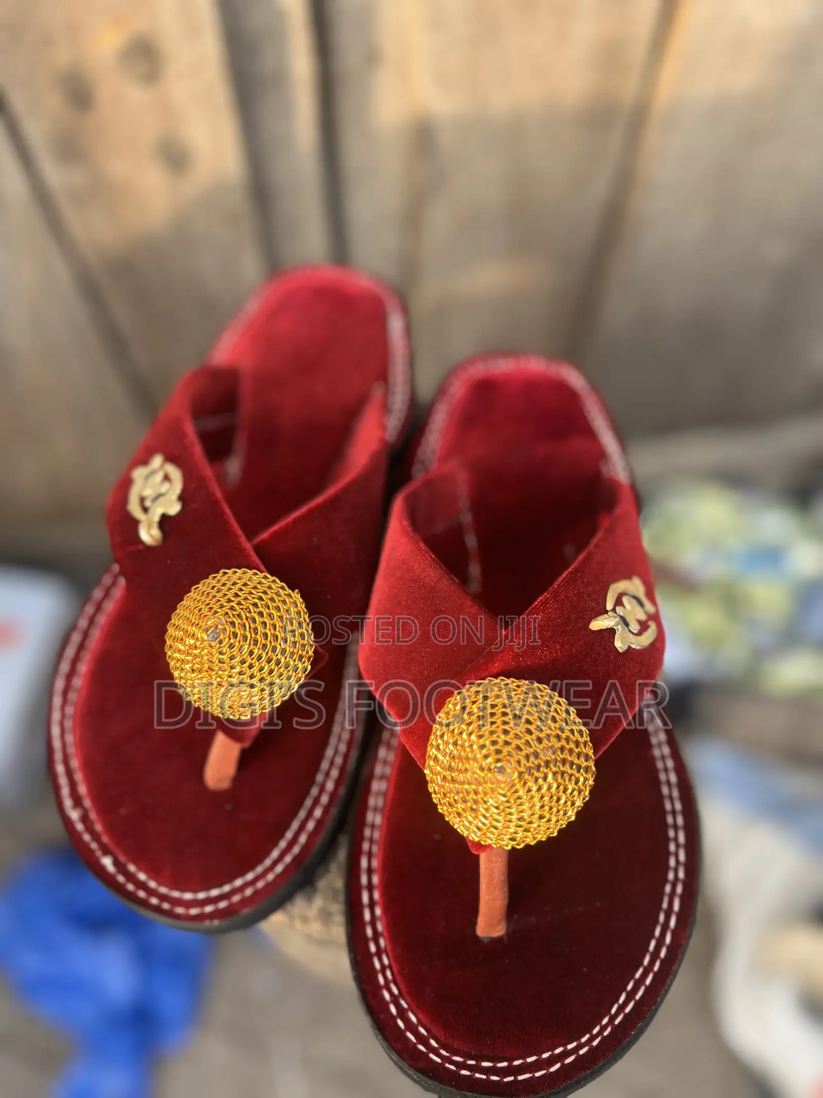 Red Wine Velvet Suede Chawchaw