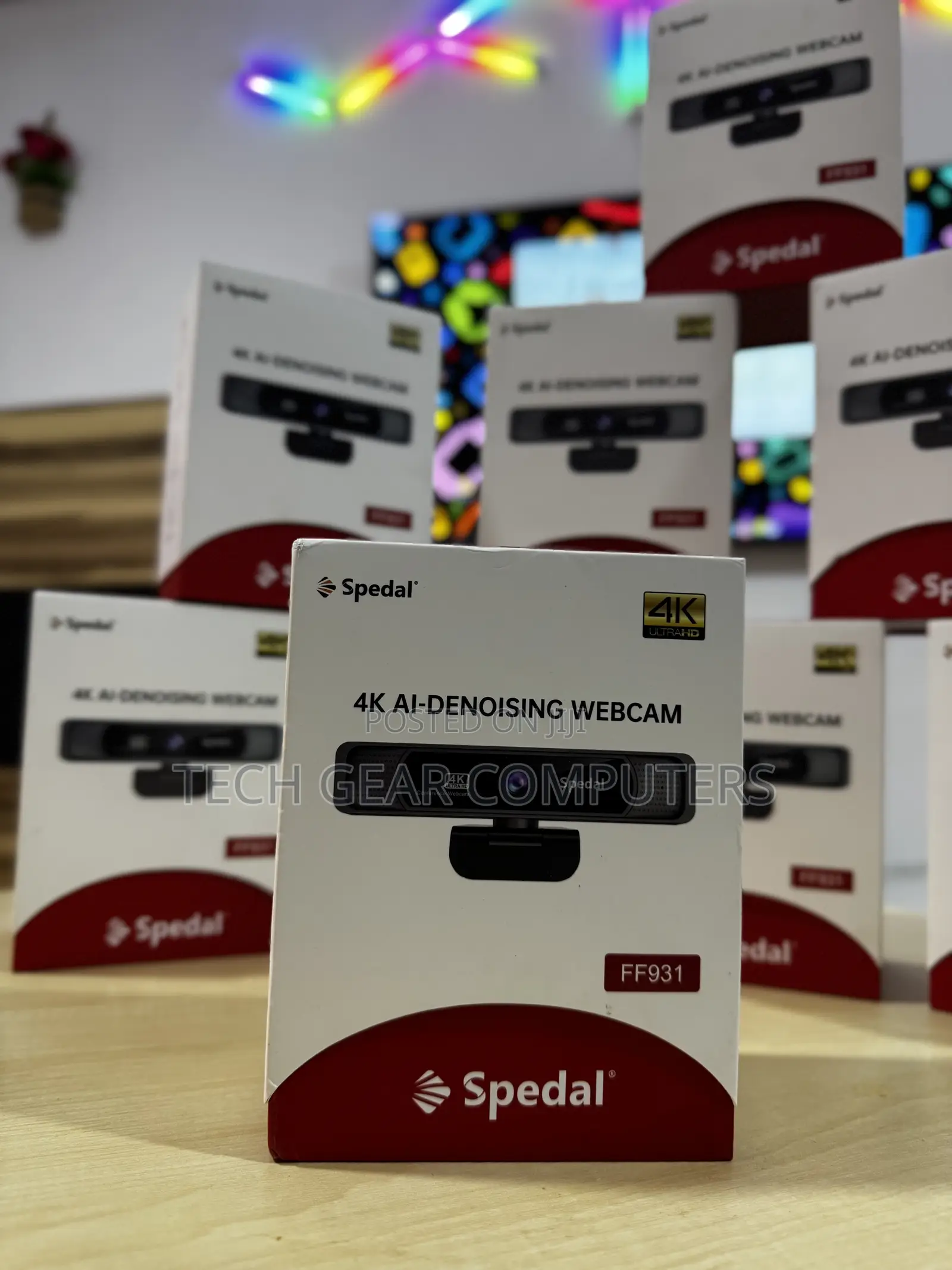 Spedal Ff931 Uhd Webcam With Built-in Ai Noise