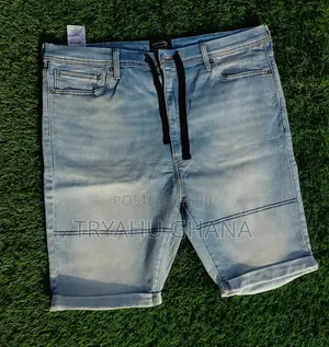 Foreign Used Faded Jeans Shorts for Sale in Size 36 Only