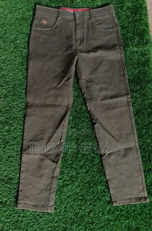Classy Quality Foreign Used Army Green Kharki Jeans for Sale