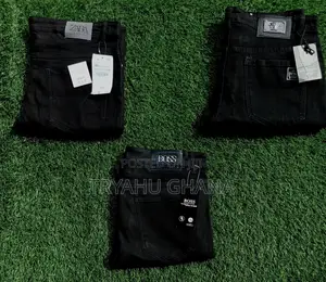 Amazing Quality Pure Black Zara Jeans Trousers Available