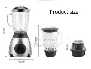 High Speed 2 in 1 Glass Kand Wuudblender