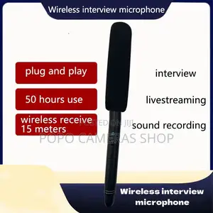 MHK-12 3in1 Wireless Interview Microphone