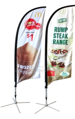 Teadrop , Feather,Teliscopic Flag With Printing