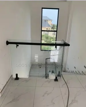 Tempered Plain Glass Balusters And Handrails