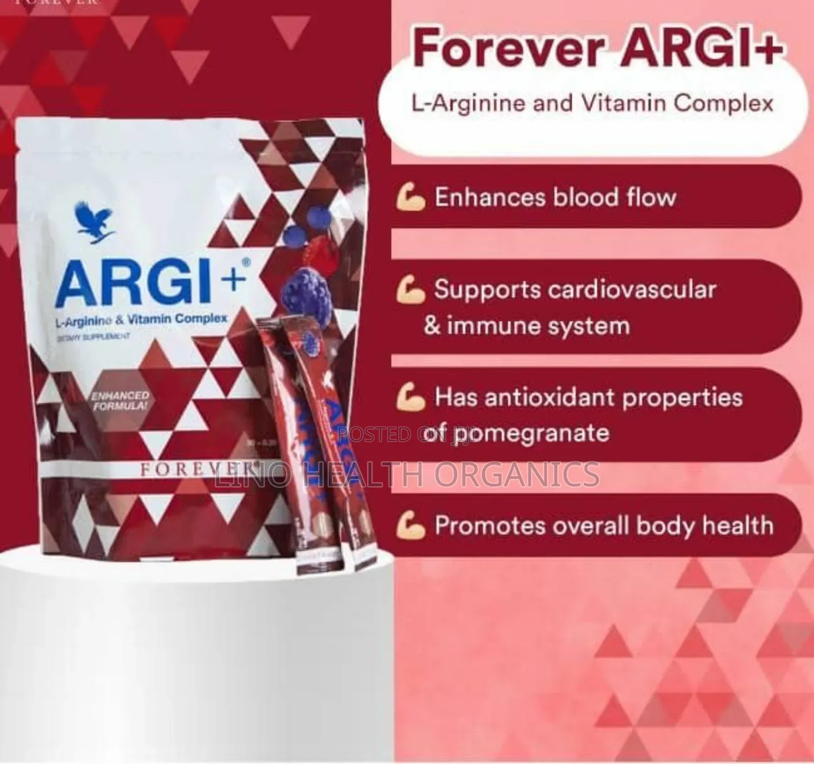 Forever Argi+ | L-Arginine Vitamins Complex