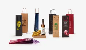 Wine Paper Bag Design and Print