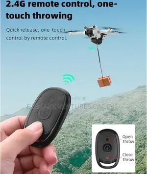 164ft Drone Airdrop System, Drone Clip Remote Controller