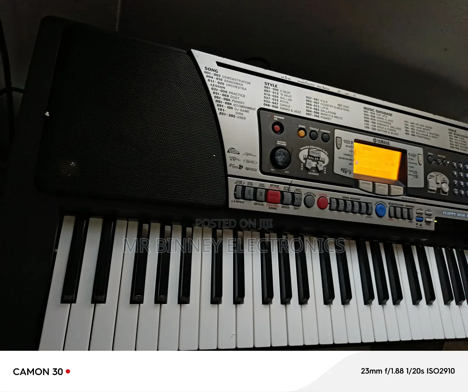 Yamaha PSR E350