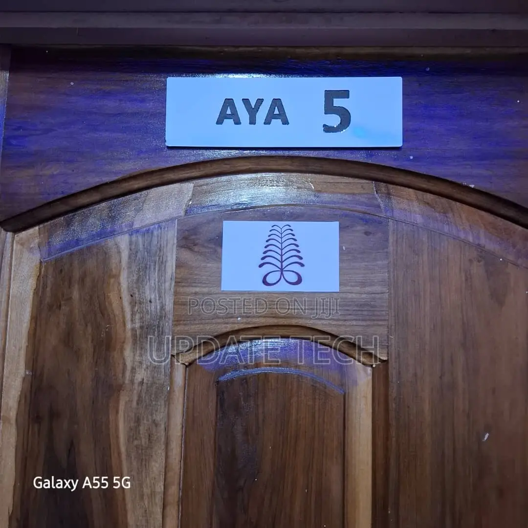 Door Labels and Key Holder