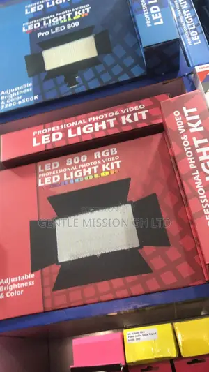 PRO 800 RGB Professional Photo Video Light KIT