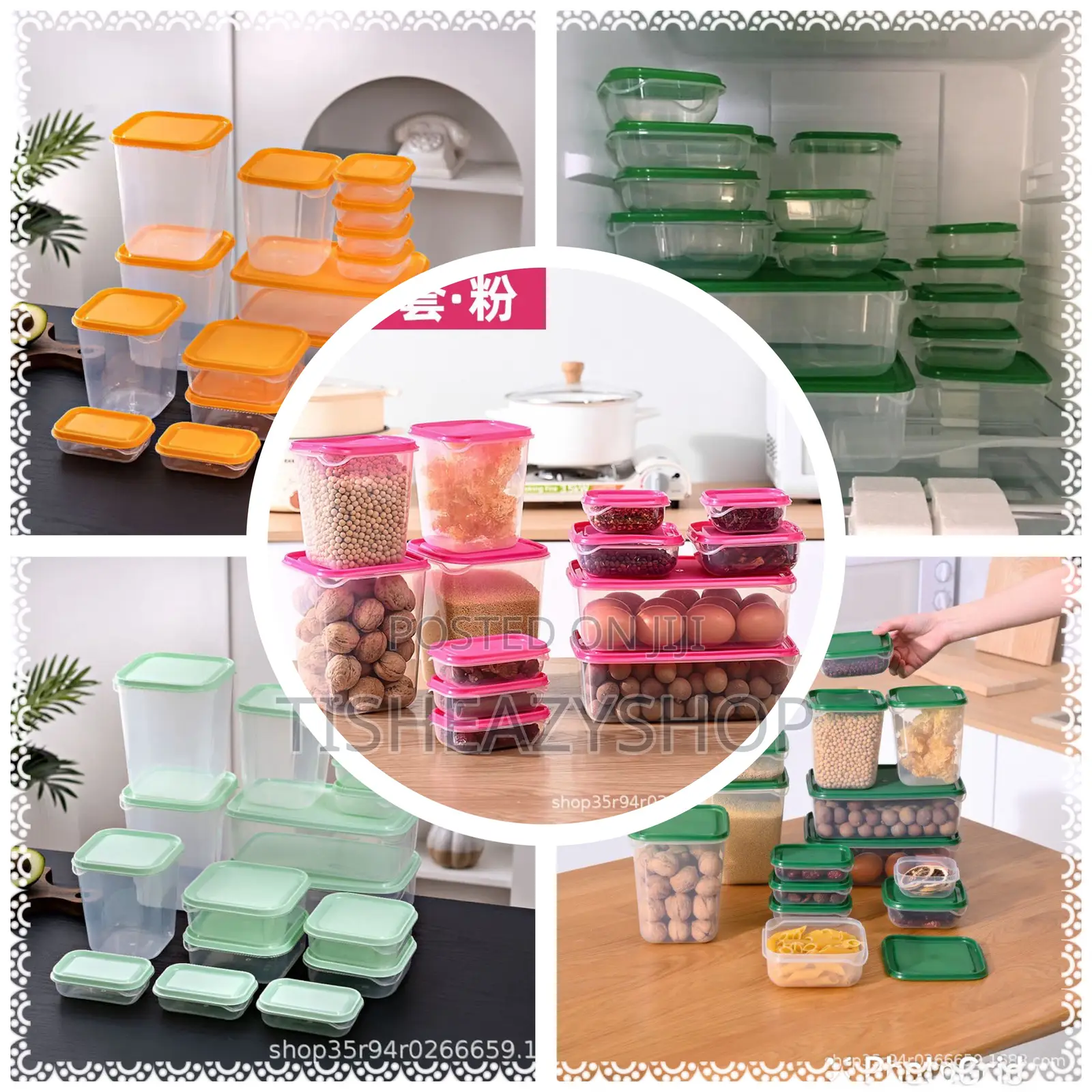 17pcs Storage Bowls