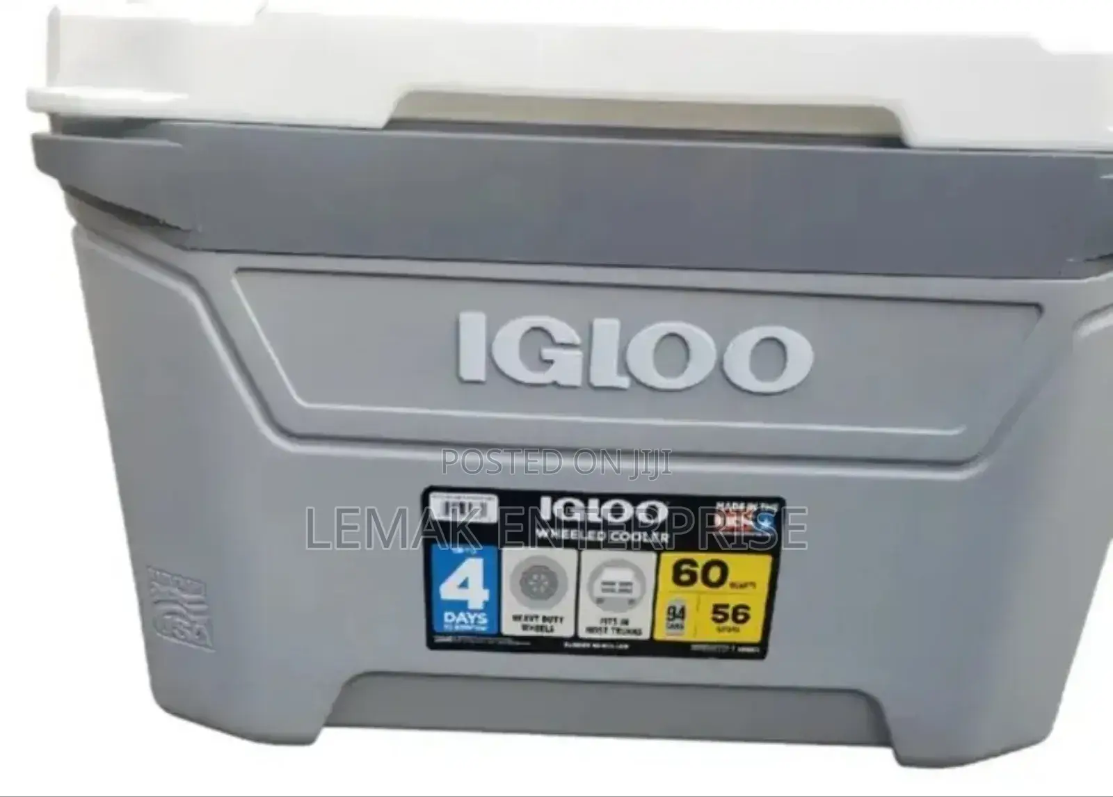 Igloo Wheeled Cooler 60 Qt