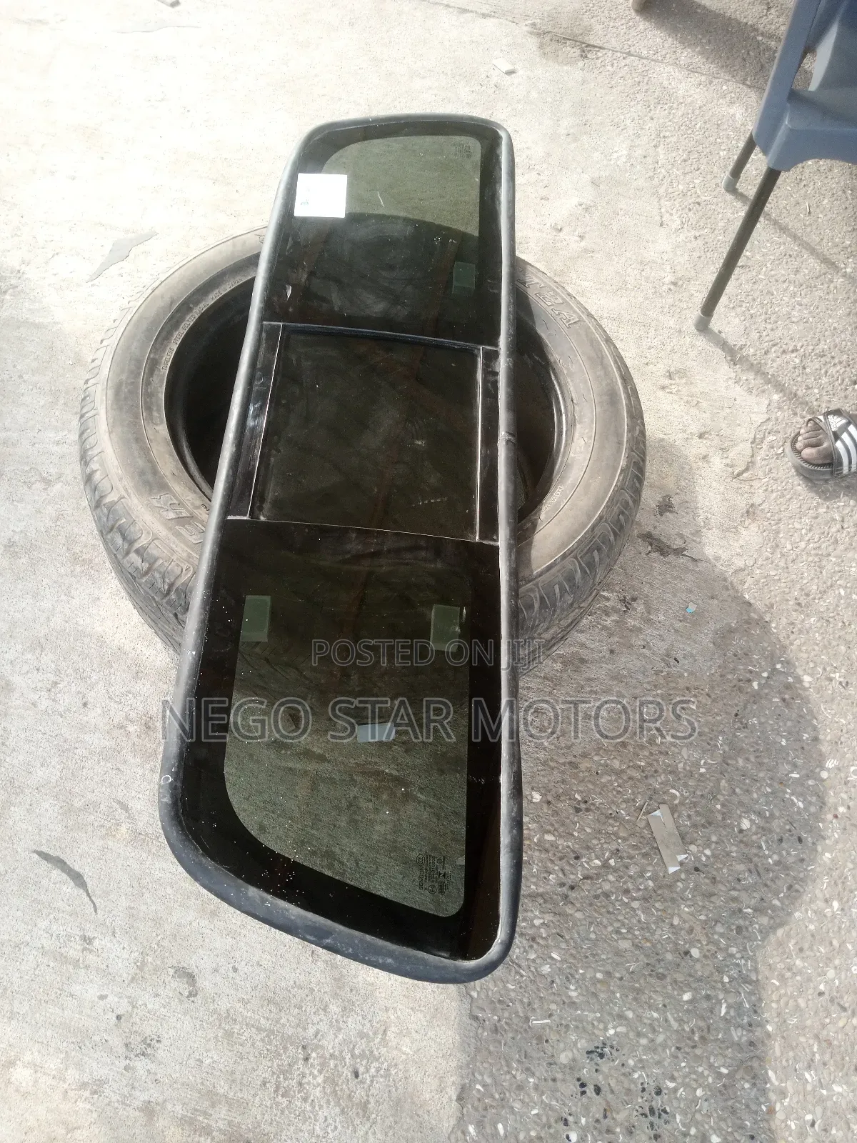 Toyota Hilux 2017 Back Glass Tinted