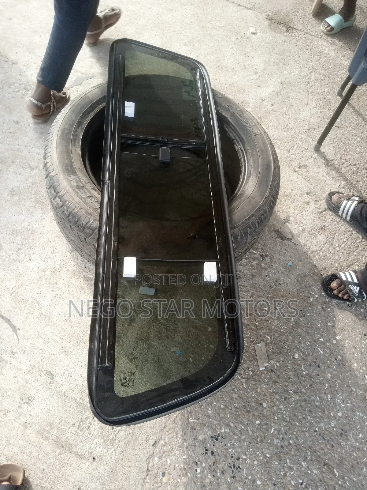 Toyota Hilux 2017 Back Glass Tinted