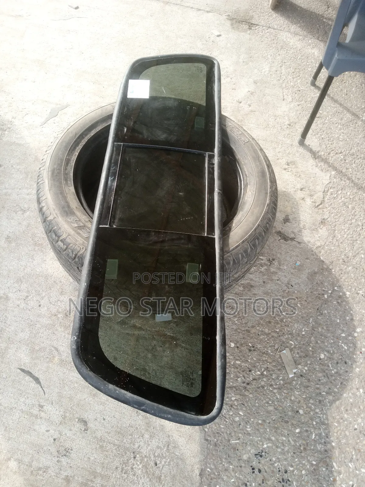 Toyota Hilux 2017 Back Glass Tinted