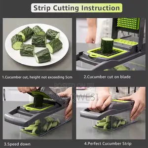 Potato Veggie Onion Chopper Slicer