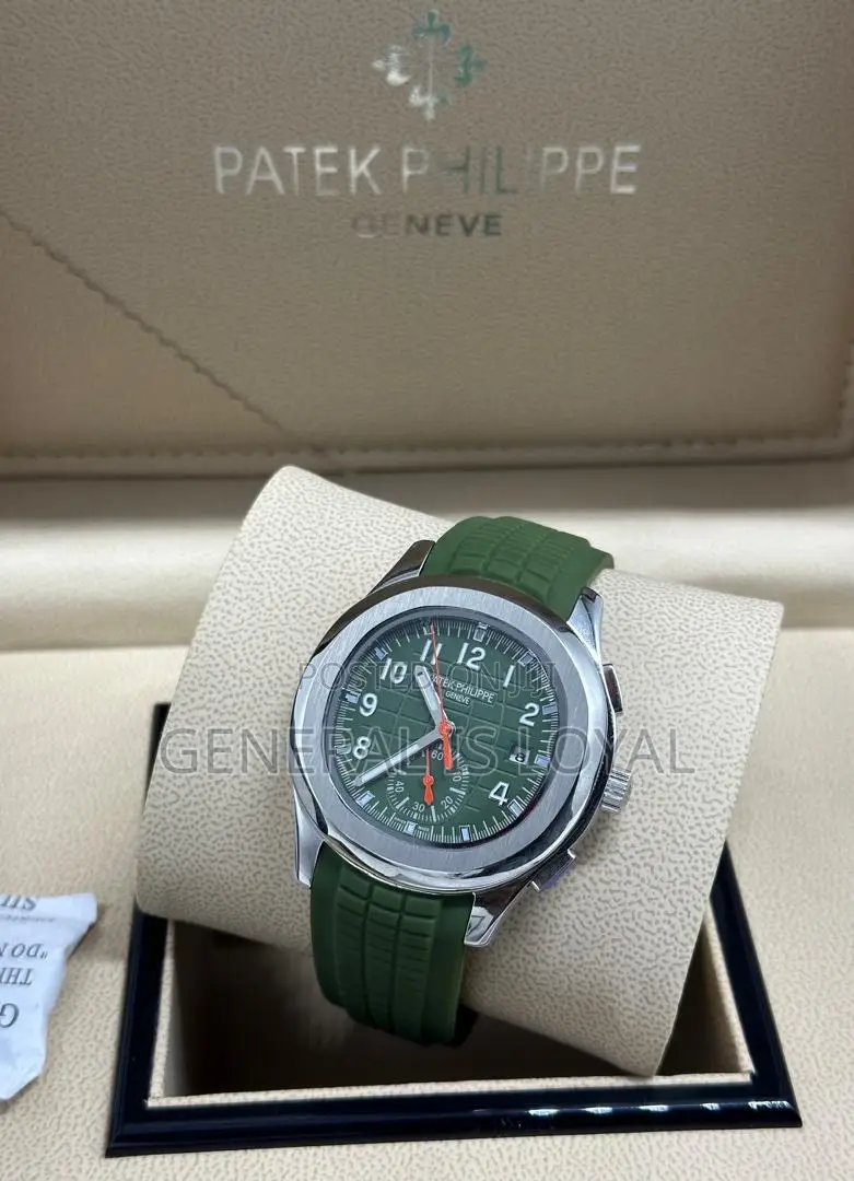 Original Patek Philippe Silicone Strap Mens Watch