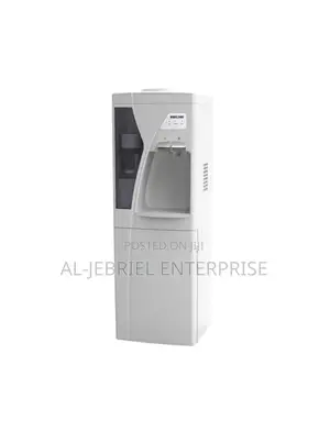 Bruhm Water Dispenser 2 Tabs(Hot Cold) + Fridge Cabinet