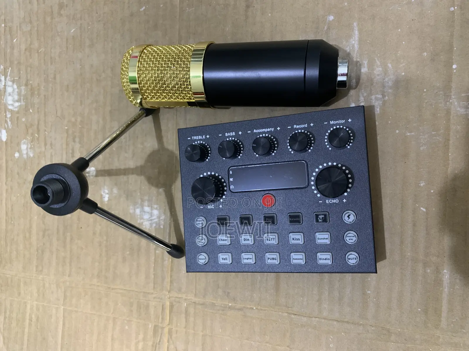 Professional Live Sound Card Set