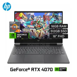 New Laptop HP Victus 16 16GB AMD Ryzen 7 SSD 512GB