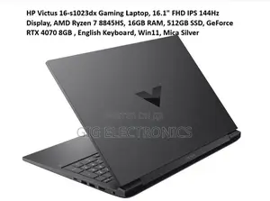 New Laptop HP Victus 16 16GB AMD Ryzen 7 SSD 512GB