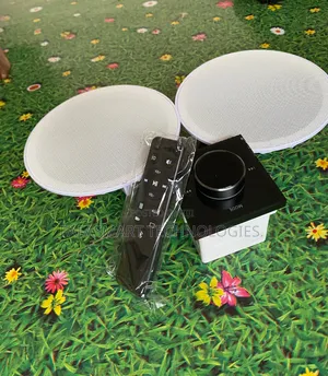 2 Ceiling Speaker + Wall Amplifier
