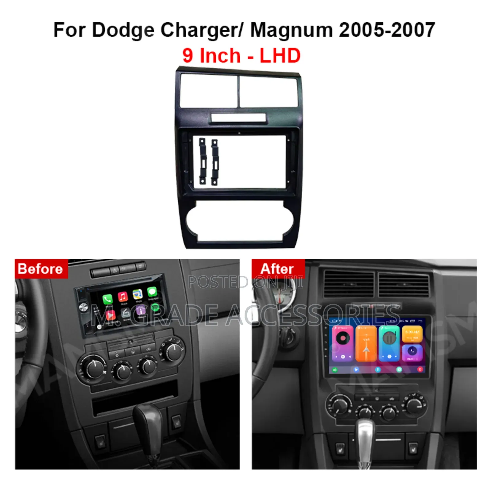 Dodge Charger Magnum Android Radio Apple Carplay