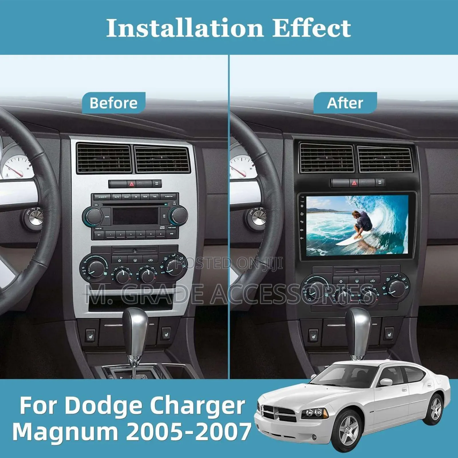 Dodge Charger Magnum Android Radio Apple Carplay