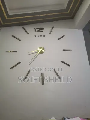 3d Wall Clock Largest Diameter 120cm Live Picture