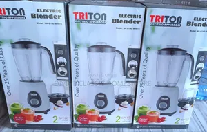 1.5lit Triton 2in1 Plastic Blender (Uk)