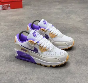 Nike Airmax 90 GS White Leather