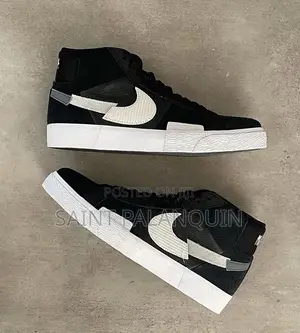 Air Nike Blazer Black and White