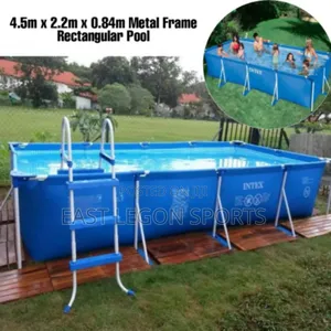 14ft Intex Swimming Pool With Ladder Regtangle Frame