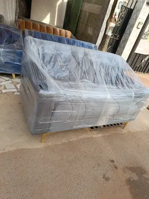 Sweet Gray 2in1 Sofa With Golden Metal Legs. Free Delivery