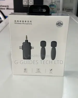 3 In 1 Wireless Microphones For iPhone, Android, And Camera