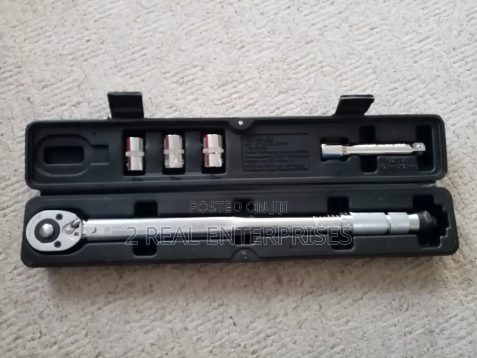 Parkside Adjustable Torque Wrench 5 Pieces Set 1/2” From UK