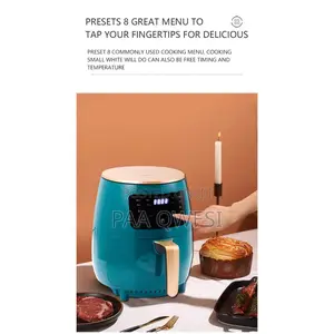 2400W 6L High Capacity Silver Crest Air Fryer