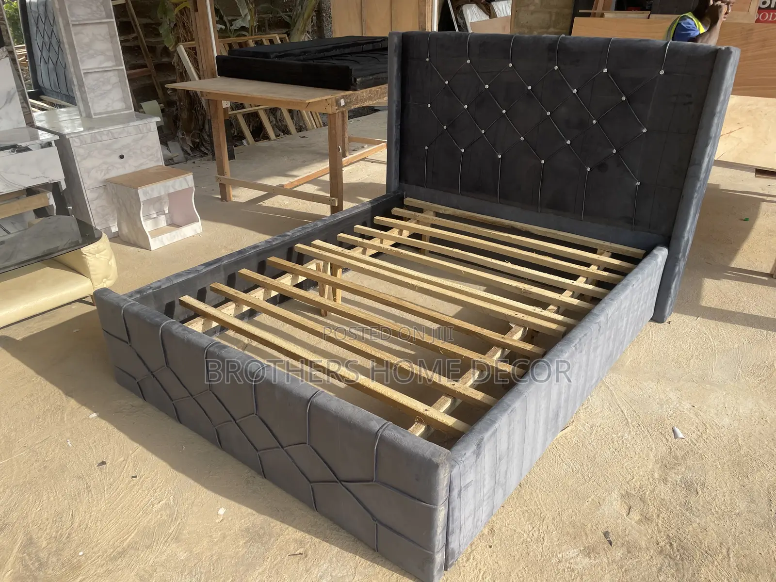 Standard Double Bedframe For Amazing Use//Very Durable