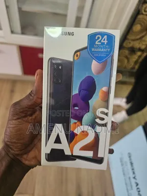 New Samsung Galaxy A21s 128 GB Black