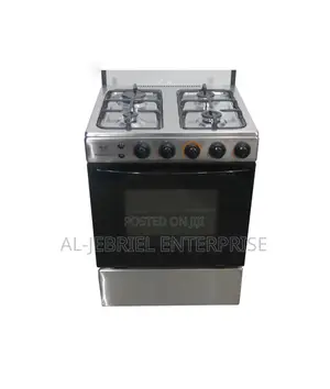 Nasco Gas Cooker 4 Burners 60 X 60 Cm With Oven and Grill