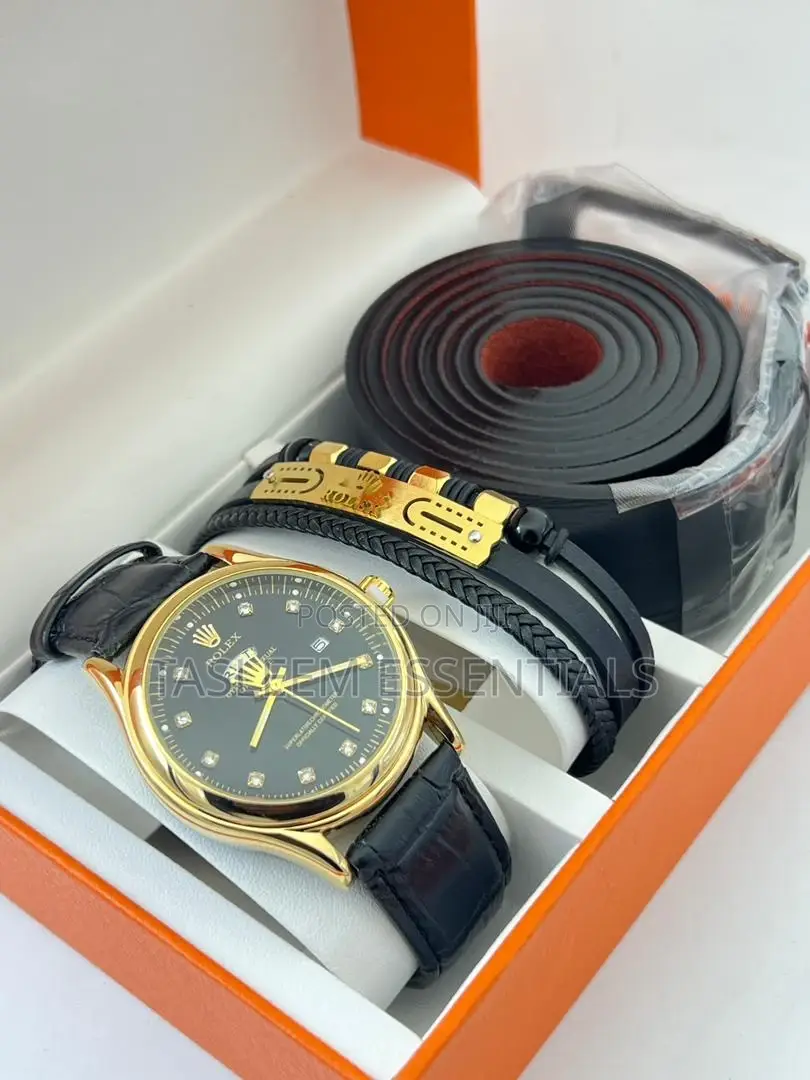 Leather Watches 3 Set