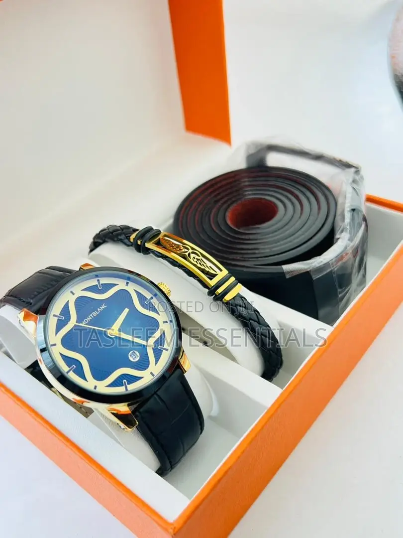 Leather Watches 3 Set