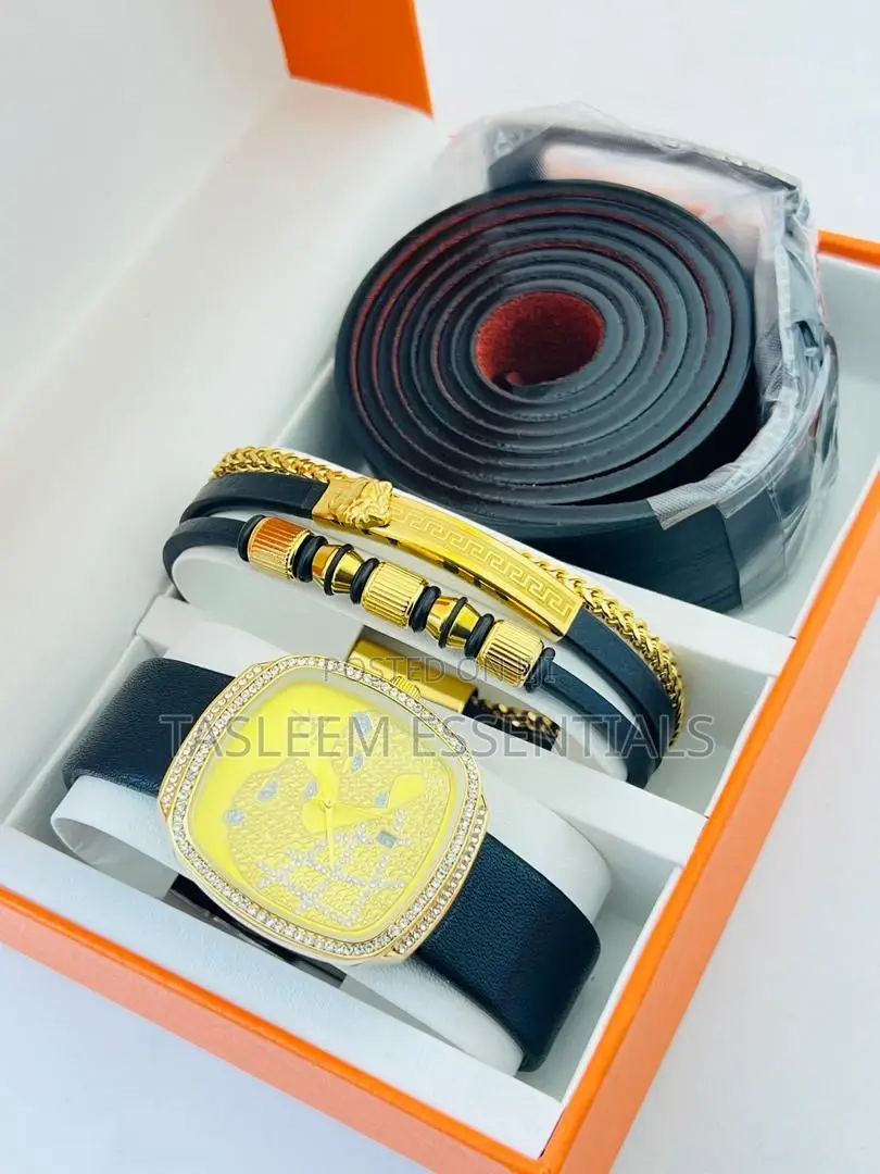 Leather Watches 3 Set