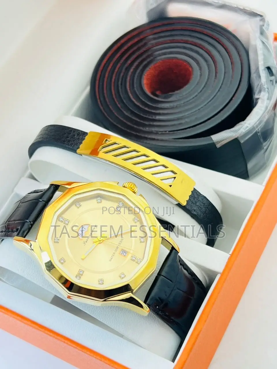 Leather Watches 3 Set