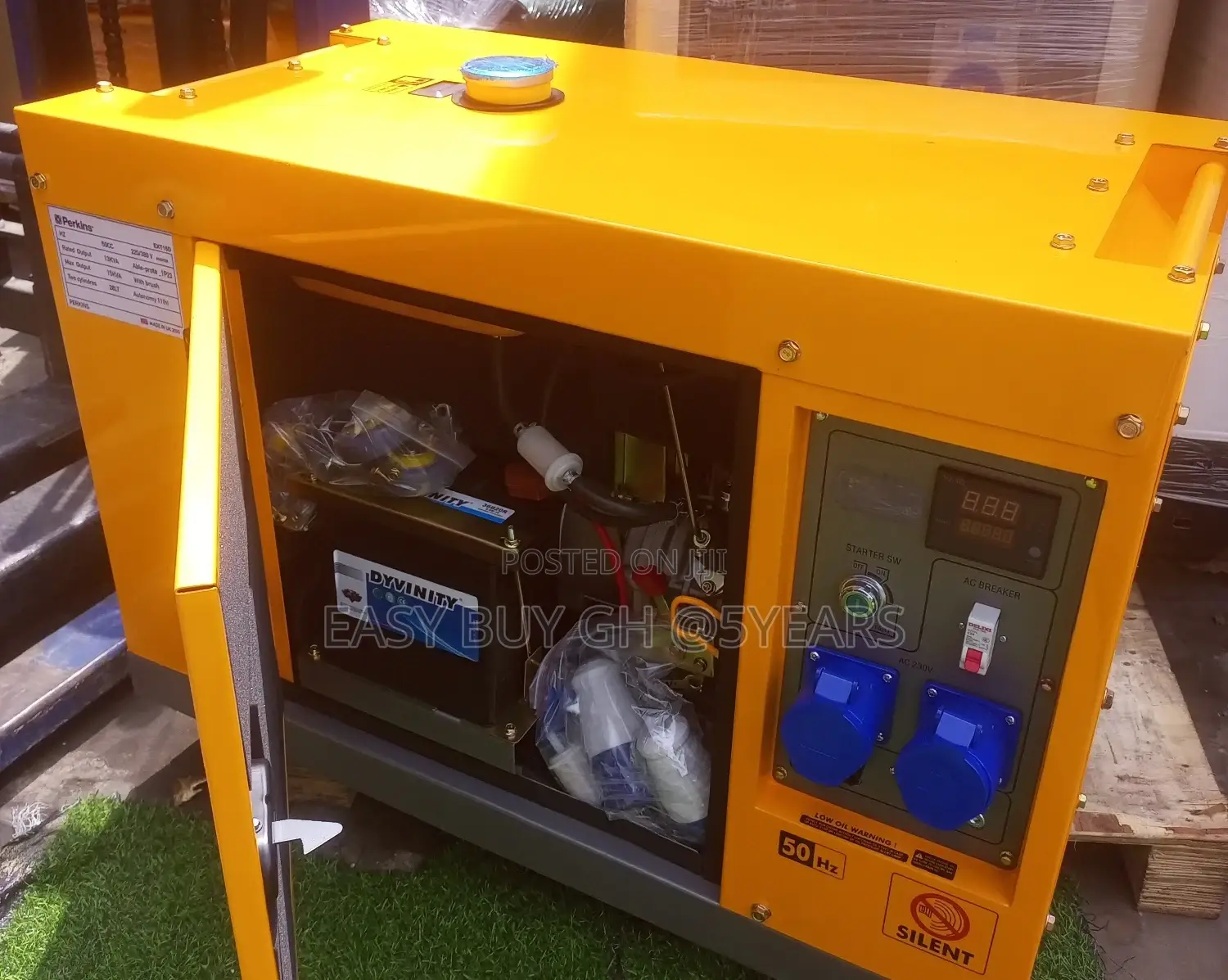 Original UK Perkin Likable Noice Generator 15kva 16500w 230v