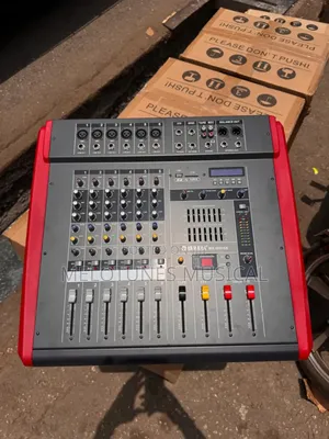 Yamaha Bix-600usb 6-Channel Powered Mixer
