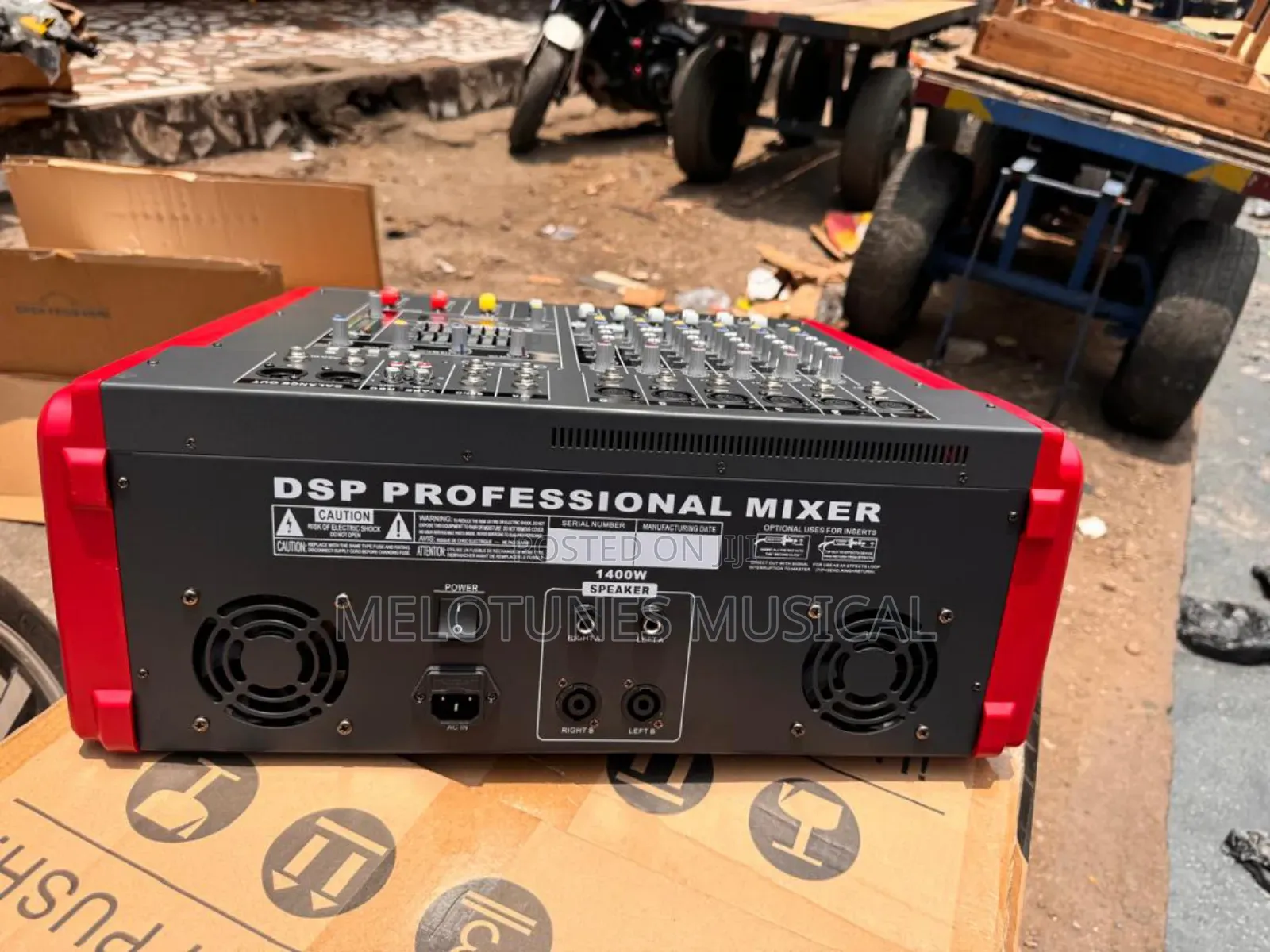 Yamaha Bix-600usb 6-Channel Powered Mixer