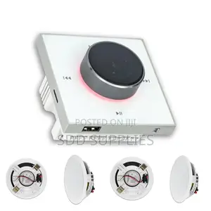 4set of 15w High Quality Speaker 100w Mini Wall Amplifier