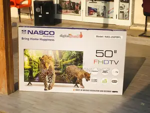 Elevate Your Home Entertainment: Nasco 50" LED TV